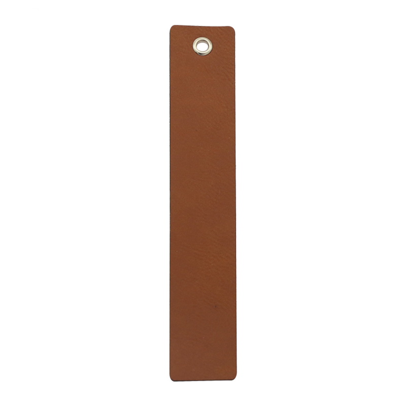 Laserable Leatherette Long Shape Bookmark