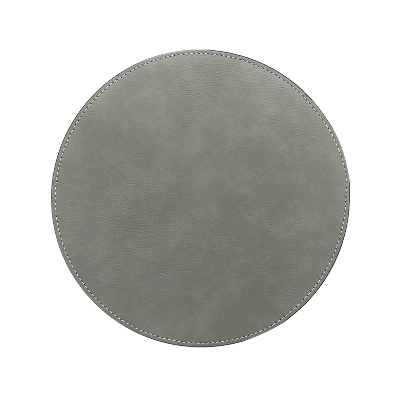 Laserable Leatherette Round Mouse Pad 20*20cm