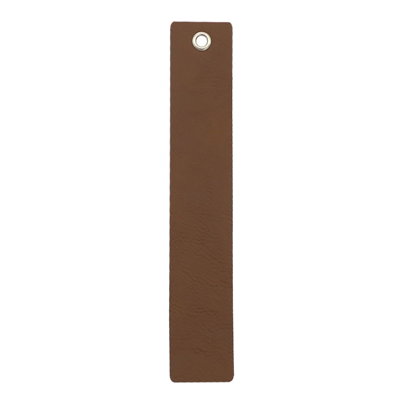 Laserable Leatherette Long Shape Bookmark