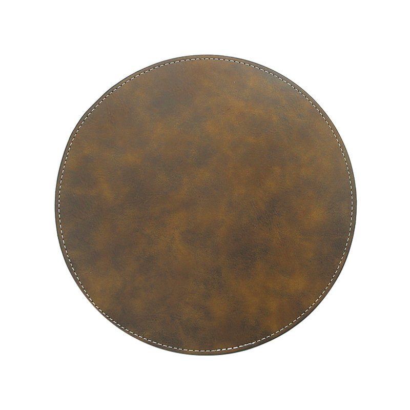 Laserable Leatherette Round Mouse Pad 20*20cm