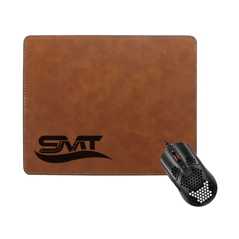 Laserable Leatherette Rectangle Mouse Pad 25*20cm