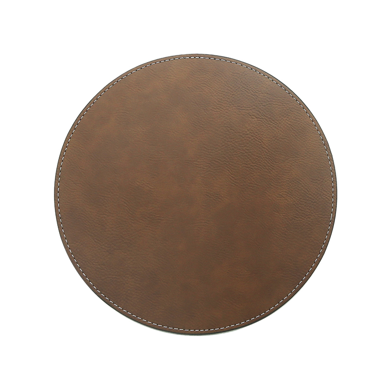 Laserable Leatherette Round Mouse Pad 20*20cm