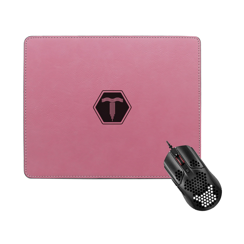 Laserable Leatherette Rectangle Mouse Pad 25*20cm