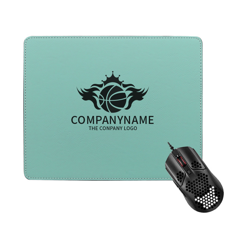 Laserable Leatherette Rectangle Mouse Pad 25*20cm