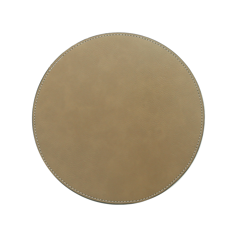 Laserable Leatherette Round Mouse Pad 20*20cm