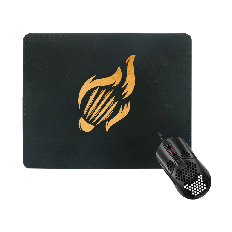 Laserable Leatherette Rectangle Mouse Pad 25*20cm