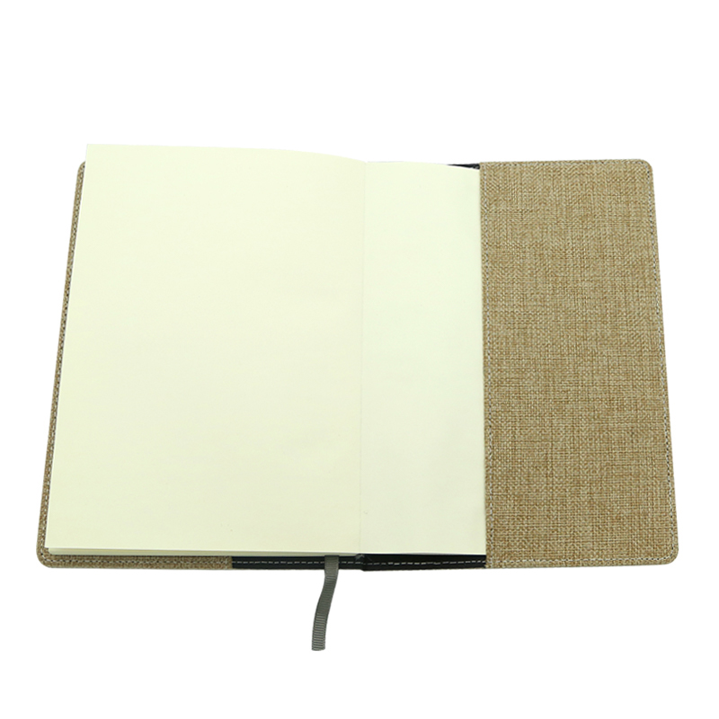 Sublimation Jute Changeable Notebook - A4 Size