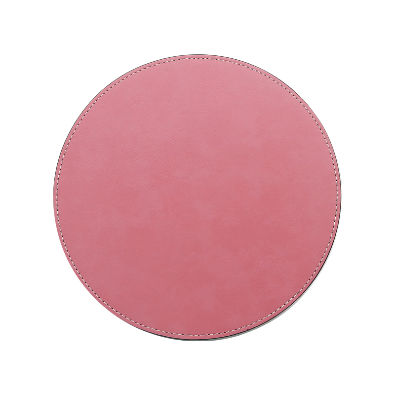 Laserable Leatherette Round Mouse Pad 20*20cm