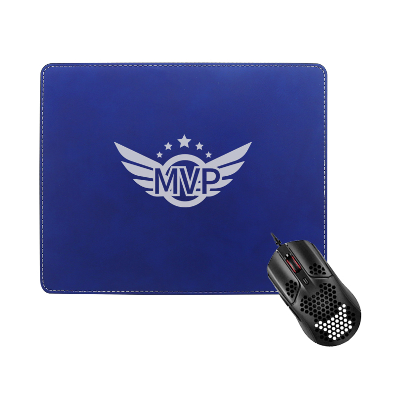 Laserable Leatherette Rectangle Mouse Pad 25*20cm