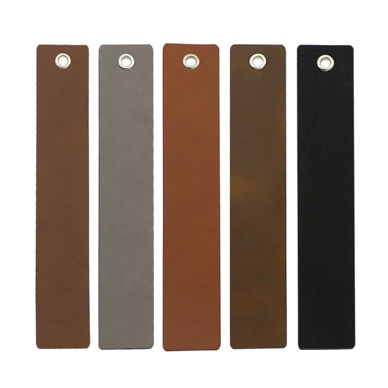Laserable Leatherette Long Shape Bookmark