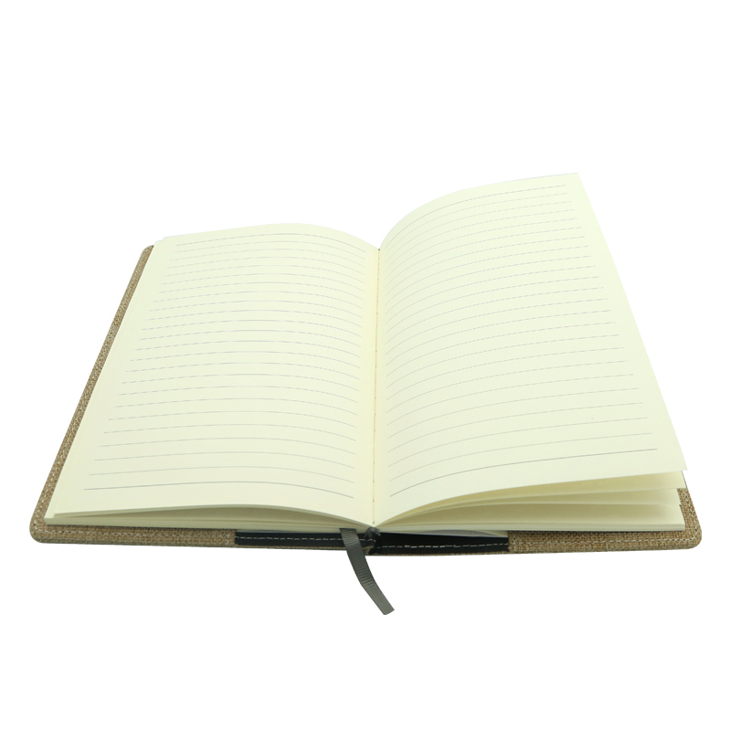 Sublimation Jute Changeable Notebook - A4 Size