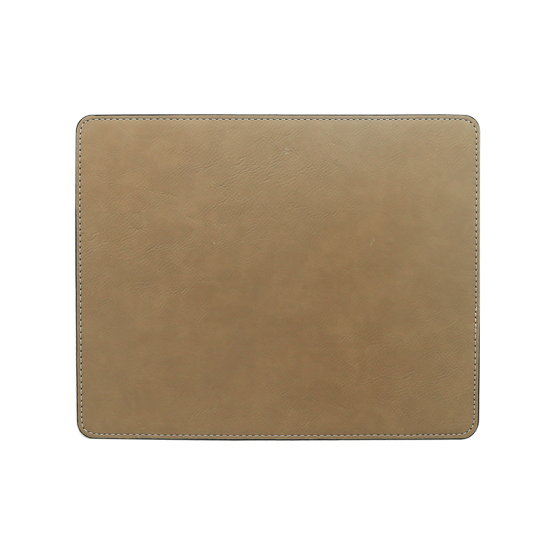 Laserable Leatherette Rectangle Mouse Pad 25*20cm
