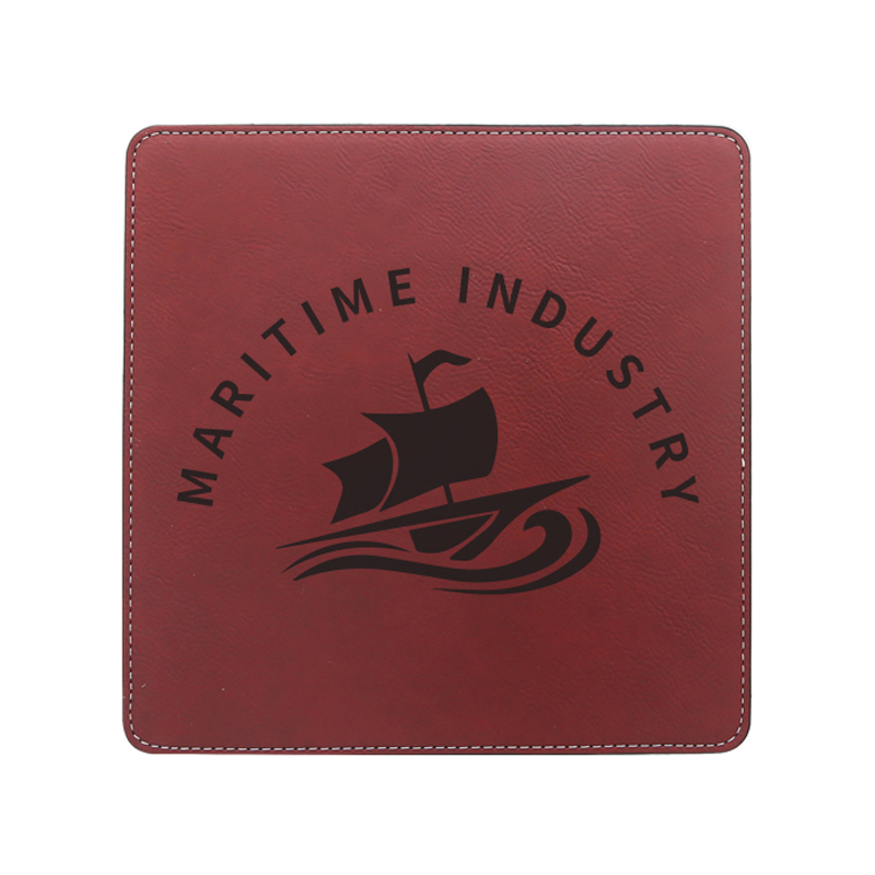 Laserable Leatherette Square Mouse Pad 20*20cm