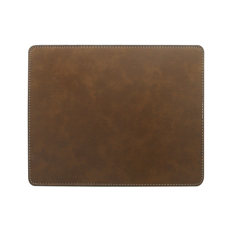 Laserable Leatherette Rectangle Mouse Pad 25*20cm