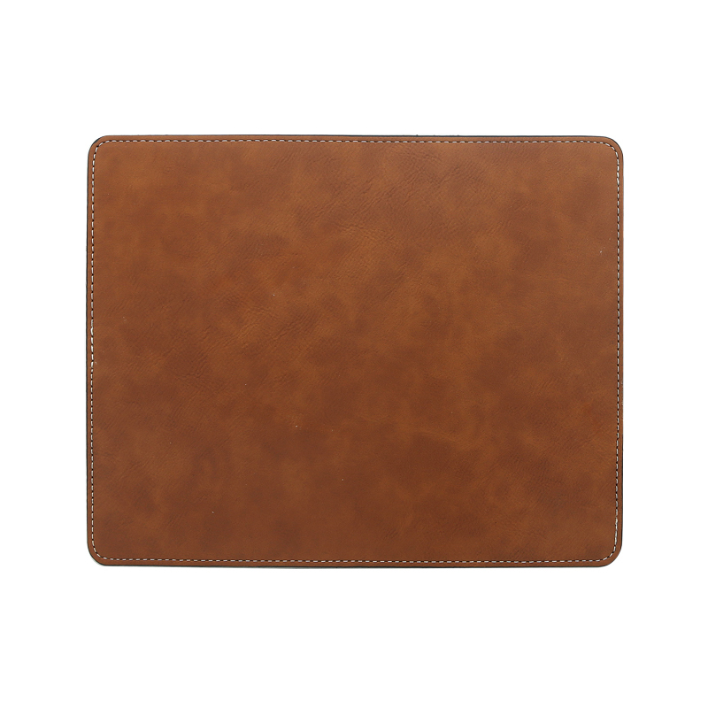 Laserable Leatherette Rectangle Mouse Pad 25*20cm
