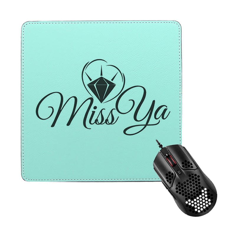 Laserable Leatherette Square Mouse Pad 20*20cm