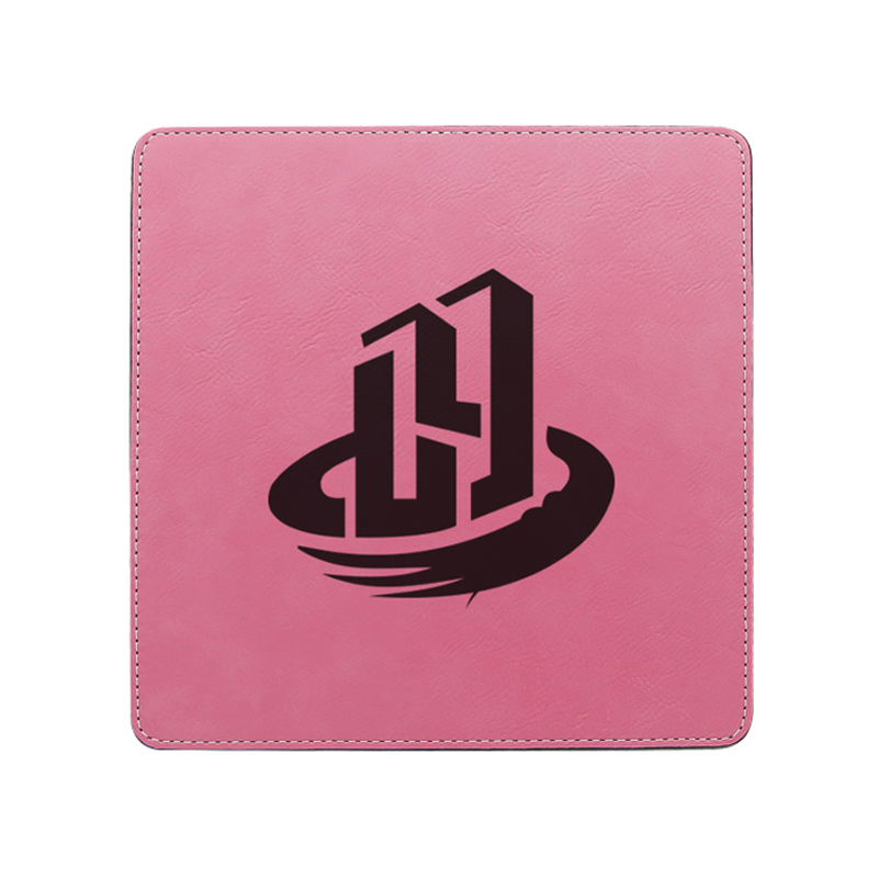 Laserable Leatherette Square Mouse Pad 20*20cm
