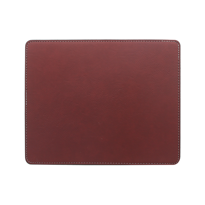 Laserable Leatherette Rectangle Mouse Pad 25*20cm