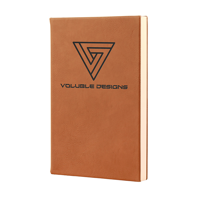 4 1/7' x 5 1/2' Leatherette Journals