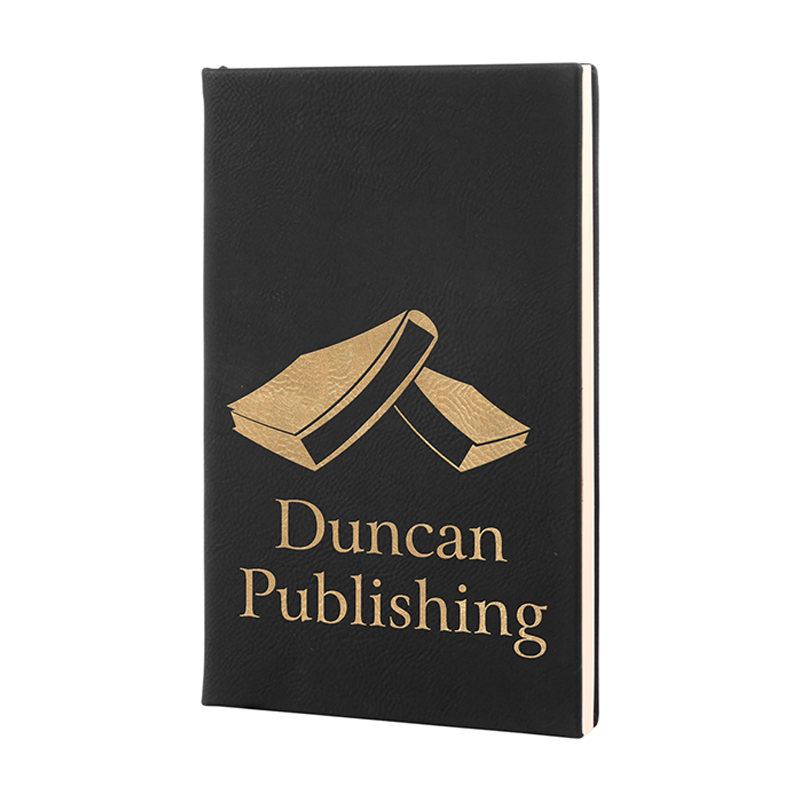 4 1/7' x 5 1/2' Leatherette Journals