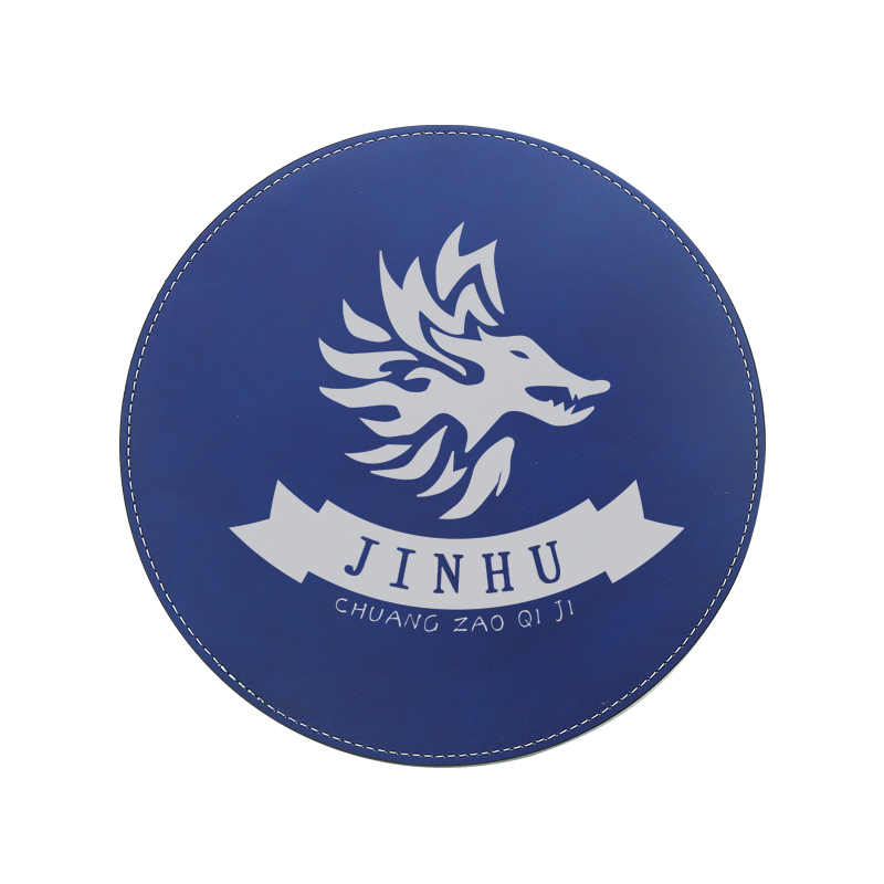 Laserable Leatherette Round Mouse Pad 20*20cm