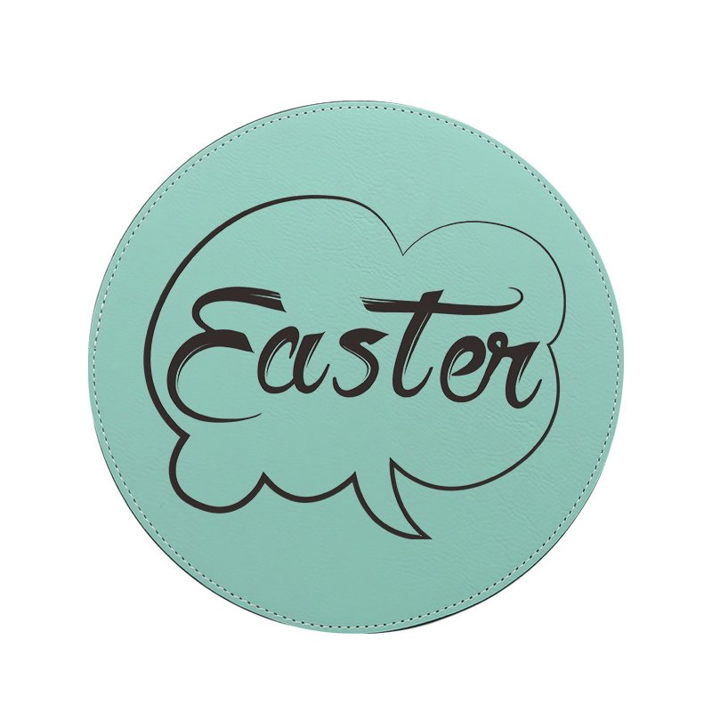 Laserable Leatherette Round Mouse Pad 20*20cm