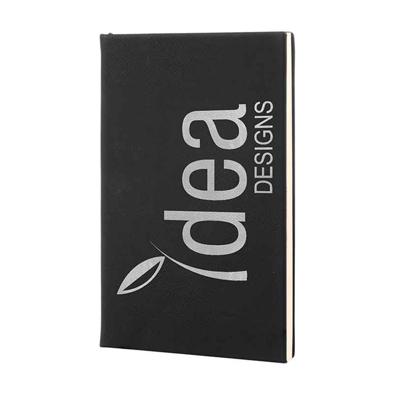 4 1/7' x 5 1/2' Leatherette Journals