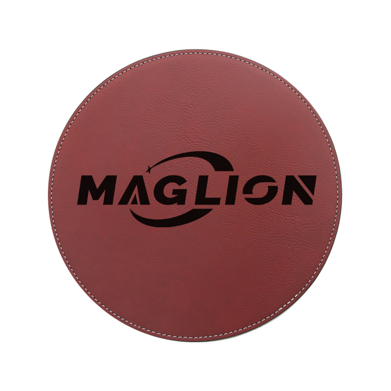 Laserable Leatherette Round Mouse Pad 20*20cm