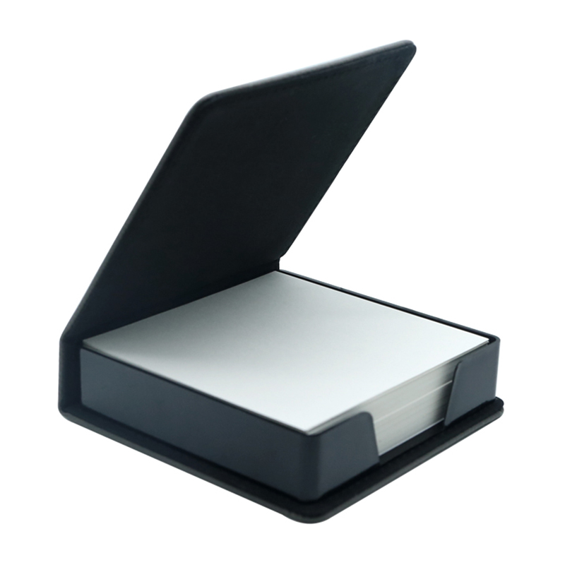 Laserable Leatherette Square Notepad Holder