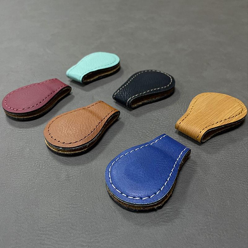 Laserable Leatherette Magnet Bookmark