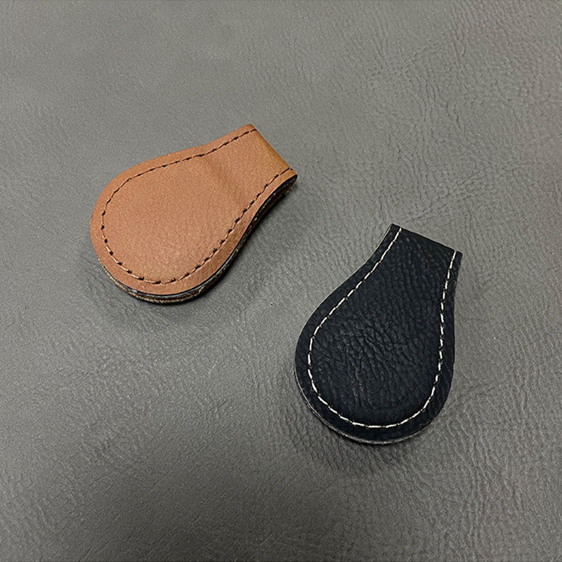 Laserable Leatherette Magnet Bookmark