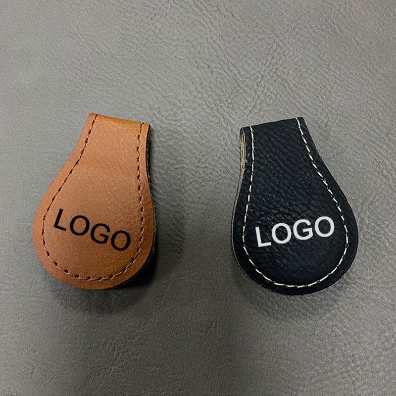 Laserable Leatherette Magnet Bookmark