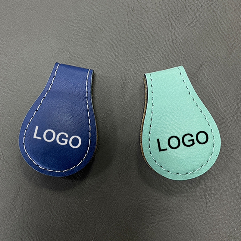 Laserable Leatherette Magnet Bookmark