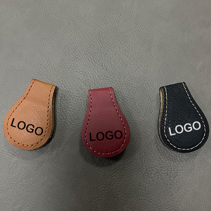 Laserable Leatherette Magnet Bookmark