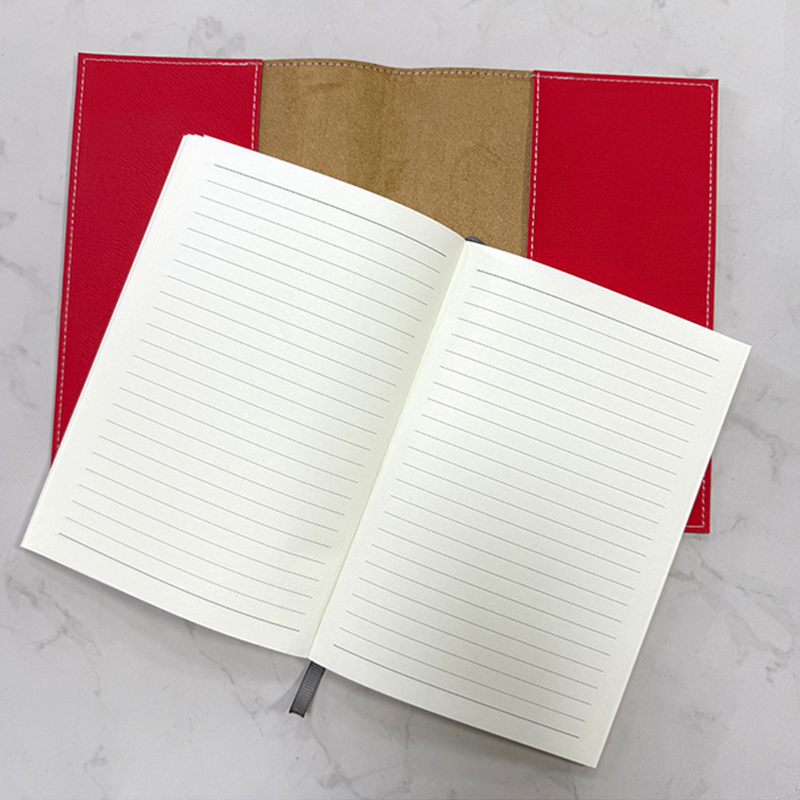 Laserable Leatherette Changeable Notebook