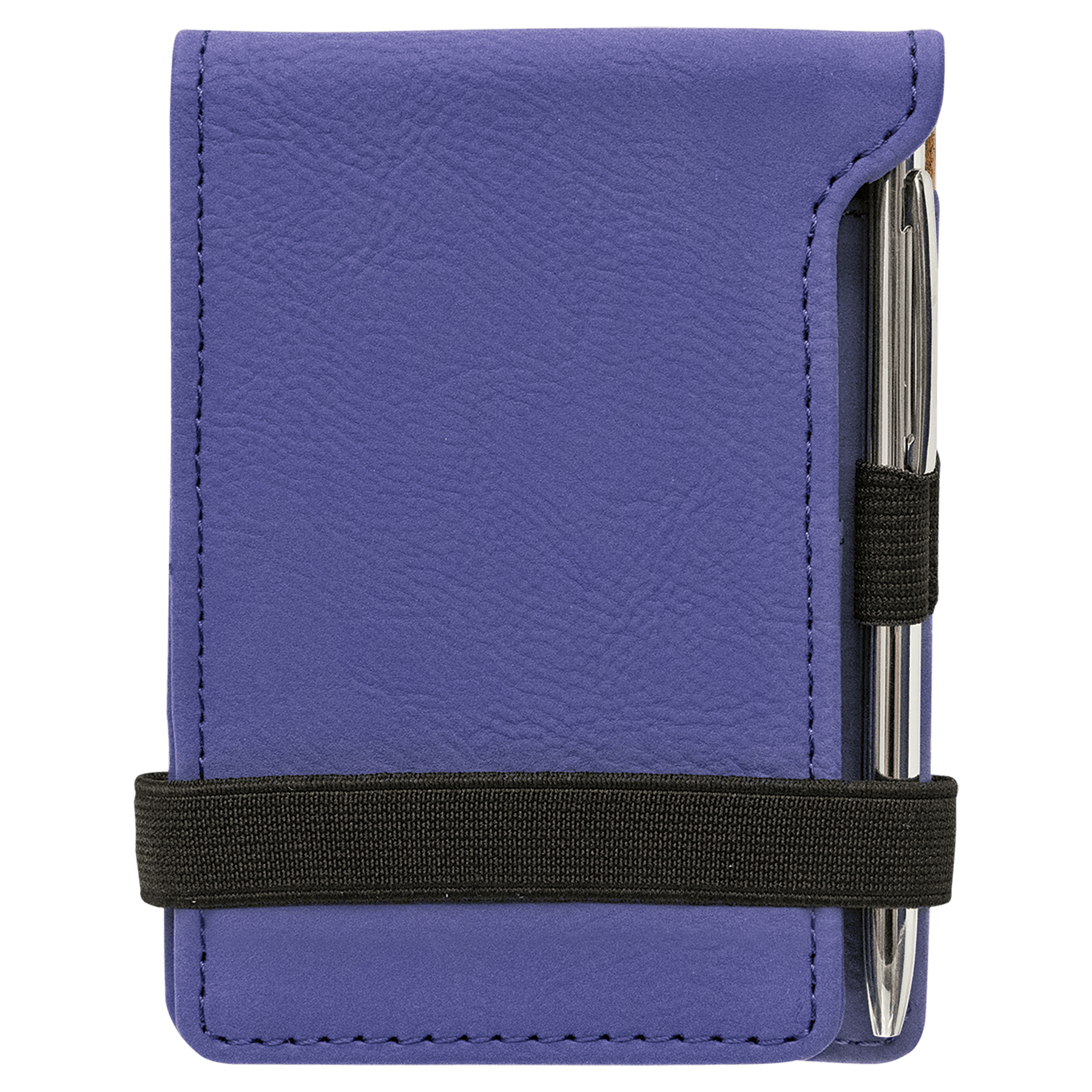 Laserable Leatherette Mini Notepad with Pen Laserable Leatherette Mini Notepad with Pen