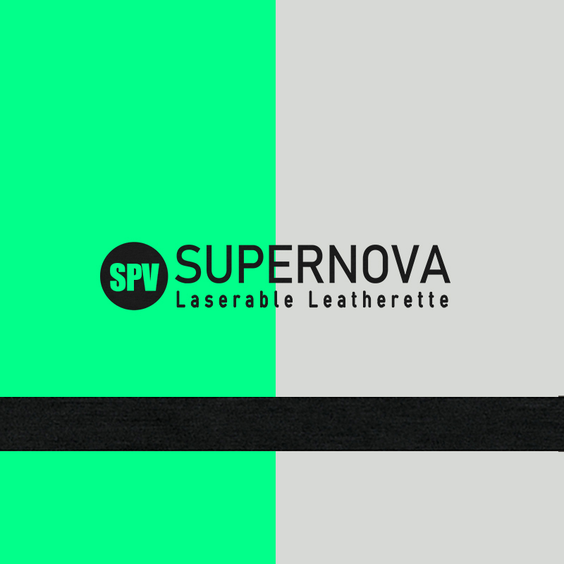 Glossy leatherette sheets with adhesive/without adhesive