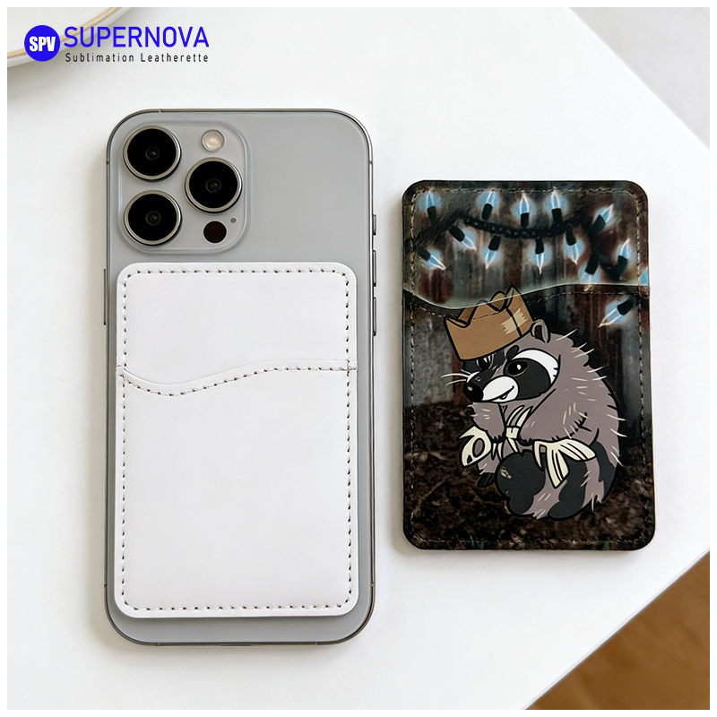Sublimation Leatherette Phone Card Holder with Magnet Sublimation Leatherette Phone Card Holder with Magnet
