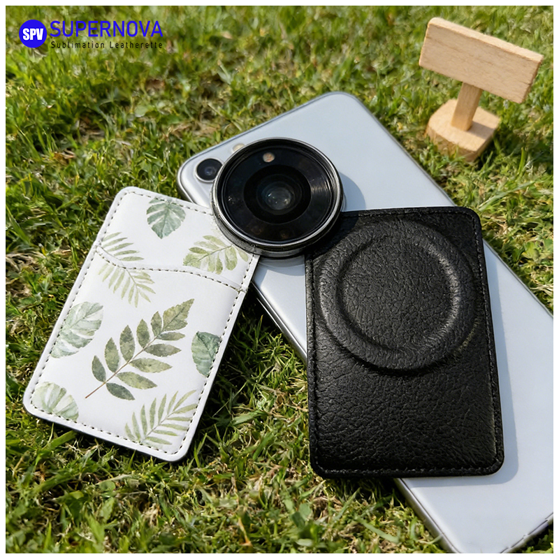 Sublimation Leatherette Phone Card Holder with Magnet Sublimation Leatherette Phone Card Holder with Magnet