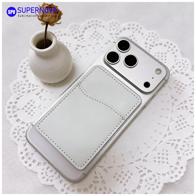Sublimation Leatherette Phone Card Holder with Magnet Sublimation Leatherette Phone Card Holder with Magnet