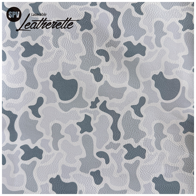 Camouflage Laserable Leatherette Sheet  with adhesive/without adhesive