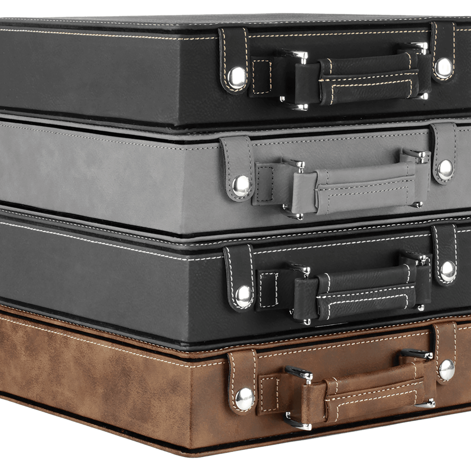 Laserable Leatherette Poker, Card and Dice Sets