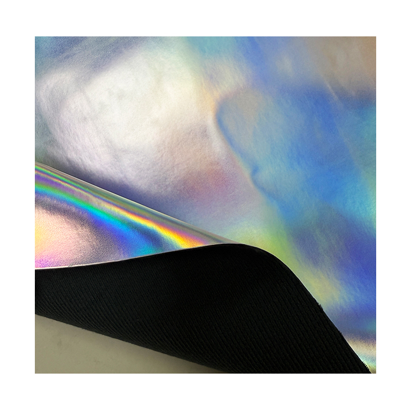 Holographic Laserable Leatherette Sheet  with adhesive/without adhesive