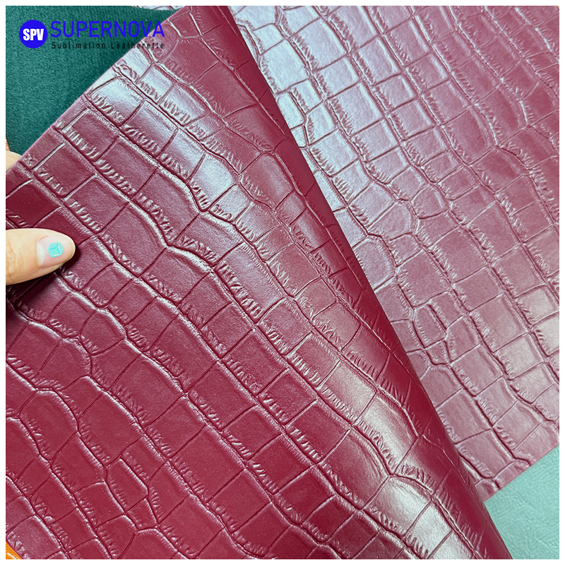 Crocodile Embossed Laserable Leatherette Sheet with adhesive/without adhesive Crocodile Embossed Laserable Leatherette Sheet with adhesive/without adhesive