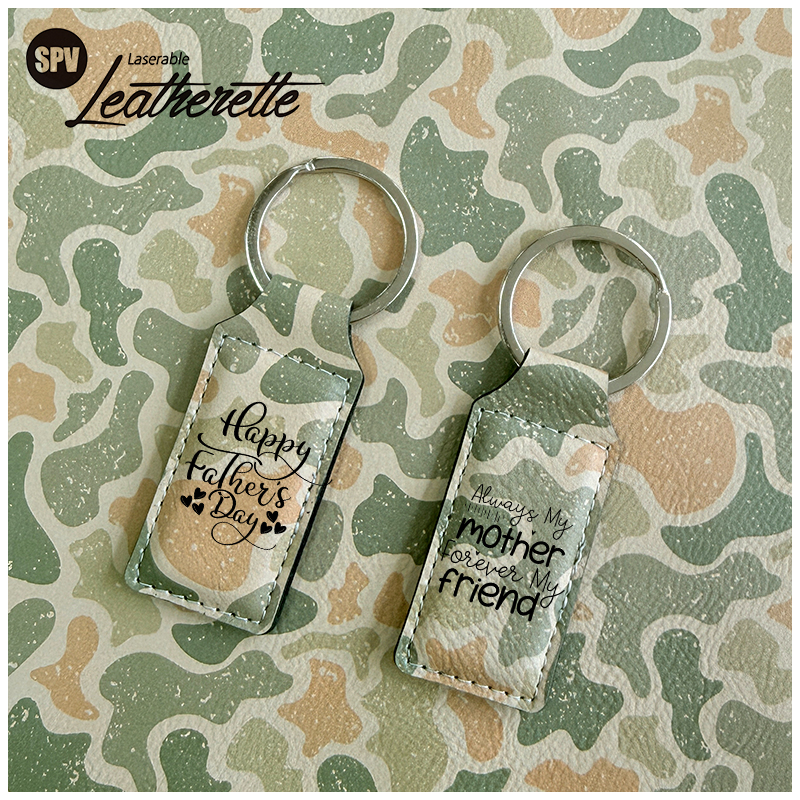 Camouflage Laserable Leatherette Sheet  with adhesive/without adhesive