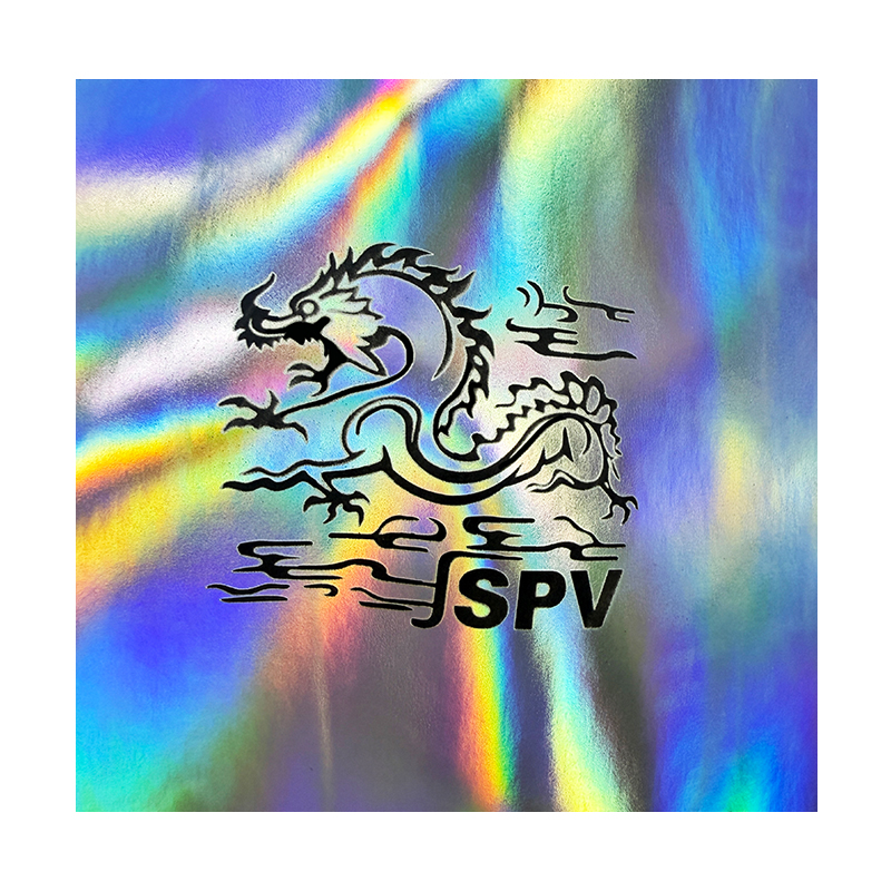 Holographic Laserable Leatherette Sheet  with adhesive/without adhesive