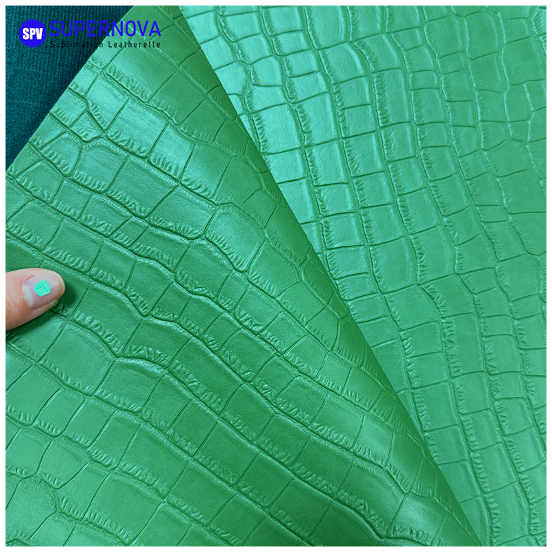 Crocodile Embossed Laserable Leatherette Sheet with adhesive/without adhesive Crocodile Embossed Laserable Leatherette Sheet with adhesive/without adhesive