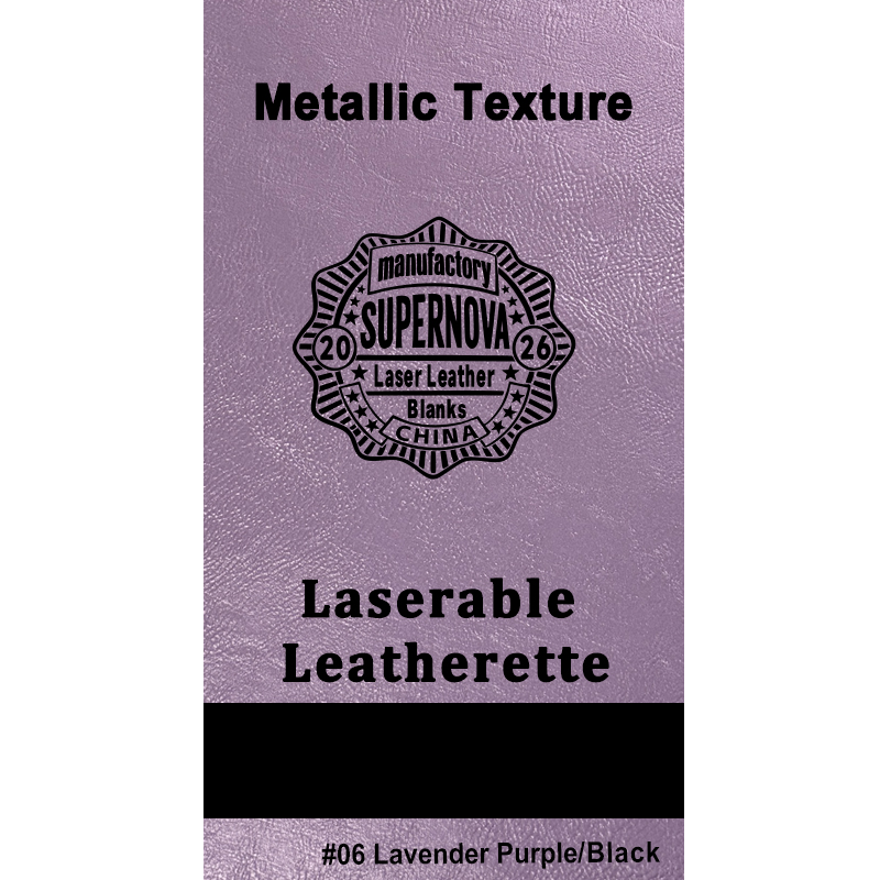 Metallic Laserable Leatherette Sheet  with adhesive/without adhesive