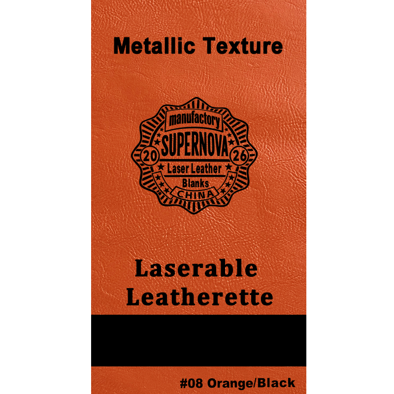 Metallic Laserable Leatherette Sheet  with adhesive/without adhesive