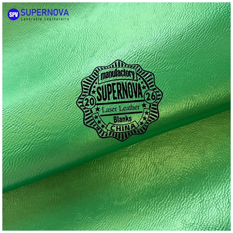 Metallic Laserable Leatherette Sheet  with adhesive/without adhesive